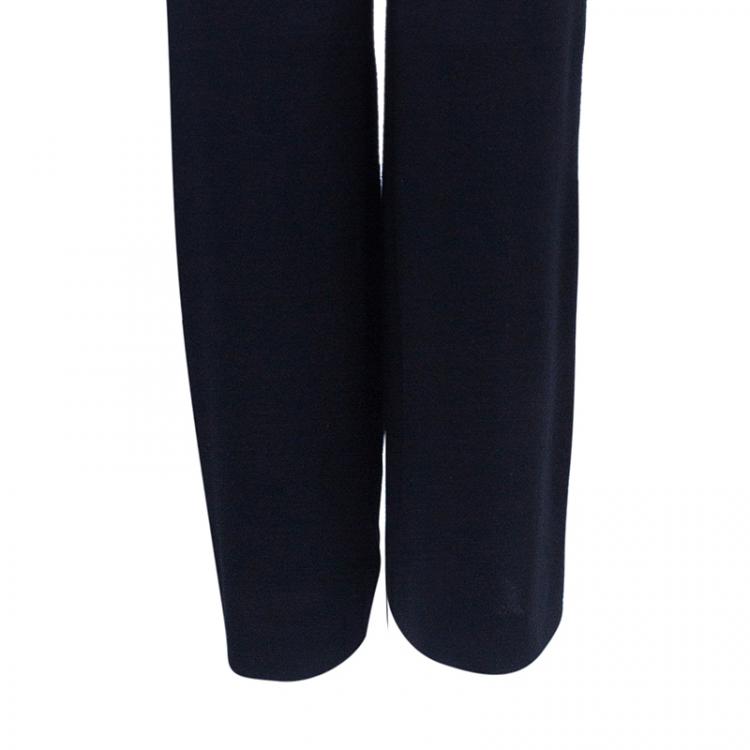 Pre Owned Chanel Sleeveless Drawstring Jumpsuit M