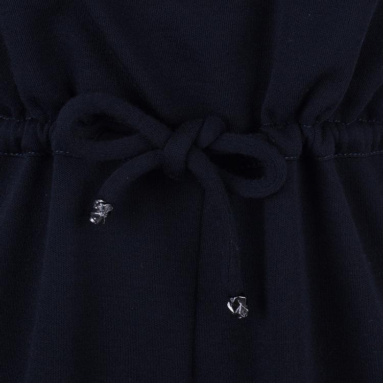 Pre Owned Chanel Sleeveless Drawstring Jumpsuit M