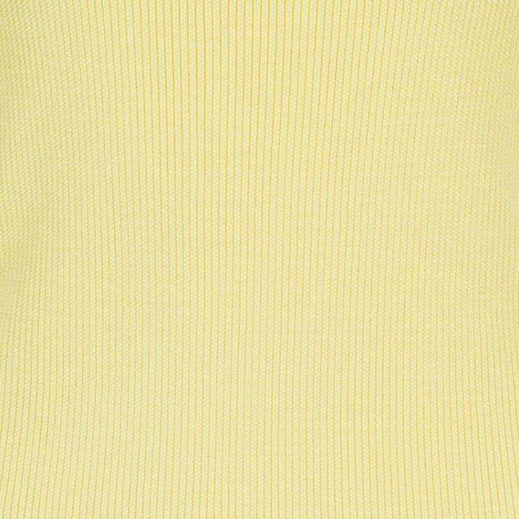 Pre Owned Chanel Canary Yellow Sleeveless Knit Top M