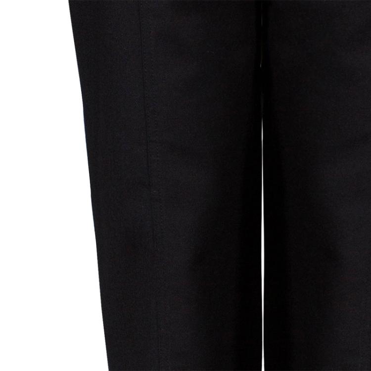 Pre Owned Chanel Brown Wool Trousers L