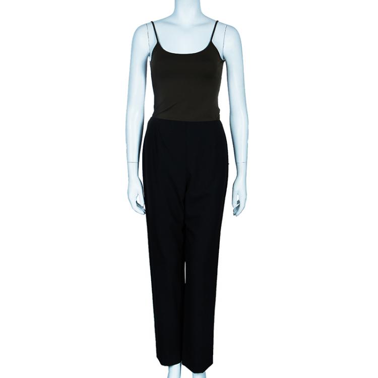 Pre Owned Chanel Black Tailored Trousers L