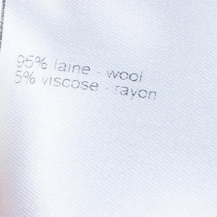 Pre Owned Chanel Light Pink Ribbed Top S