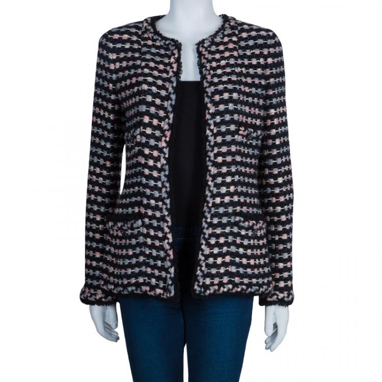 CHANTEL TWEED JACKET IN BLACK