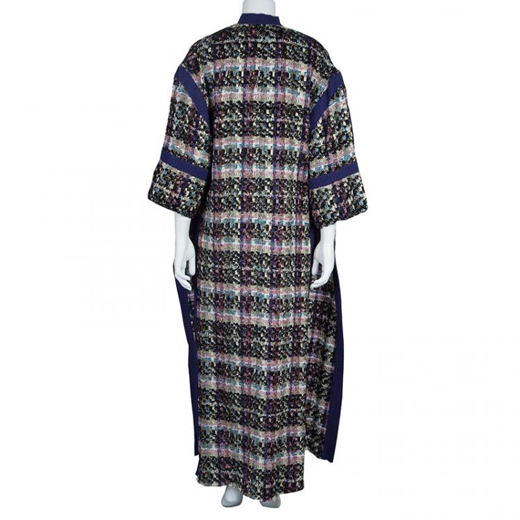 مملوكة مسبقًا Chanel Purple Long Cardigan XL