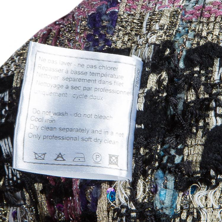 مملوكة مسبقًا Chanel Purple Long Cardigan XL