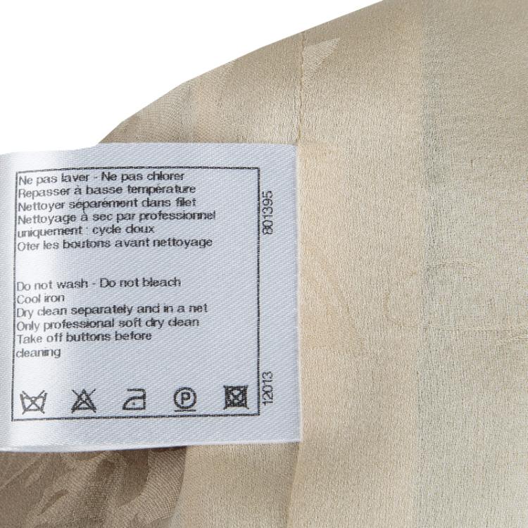 مملوكة مسبقًا Chanel Black Textured Jacket S