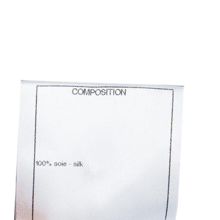 مملوكة مسبقًا Chanel Black Silk Quilted Jacket S