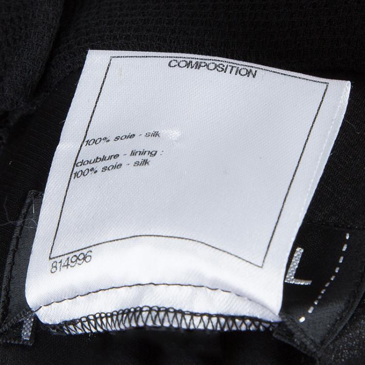 مملوكة مسبقًا Chanel Black Flare Skirt S