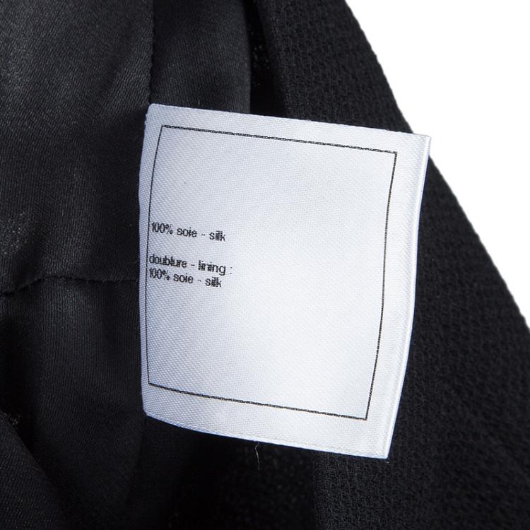 مملوكة مسبقًا Chanel Black Flare Skirt S