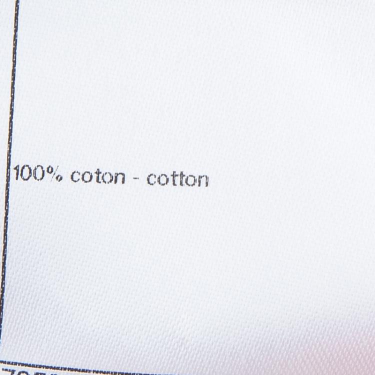 Pre Owned Chanel Pink Long Sleeve Buttondown Cottton Shirt S