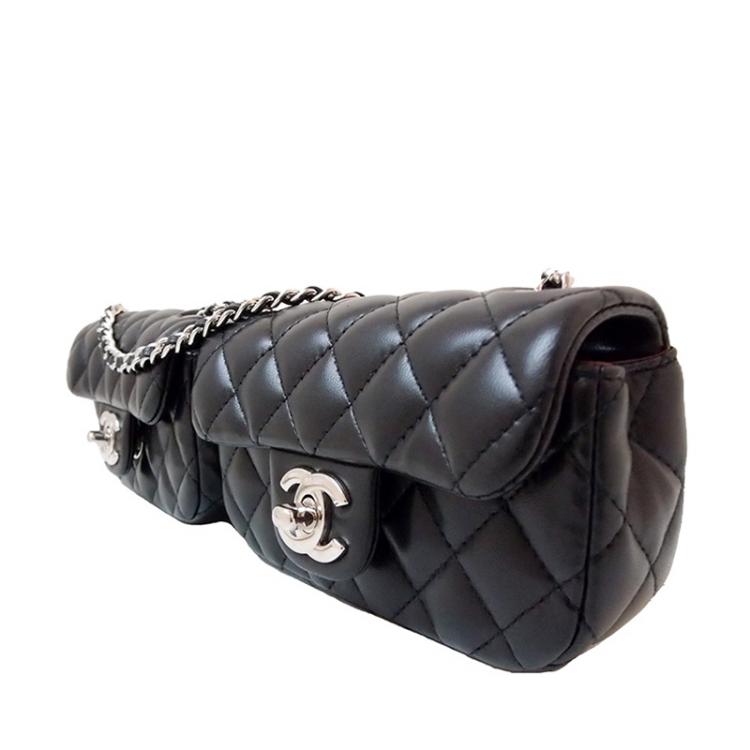 Chanel Black Double Mini Matelasse Twin Chain Shoulder bag Chanel | TLC