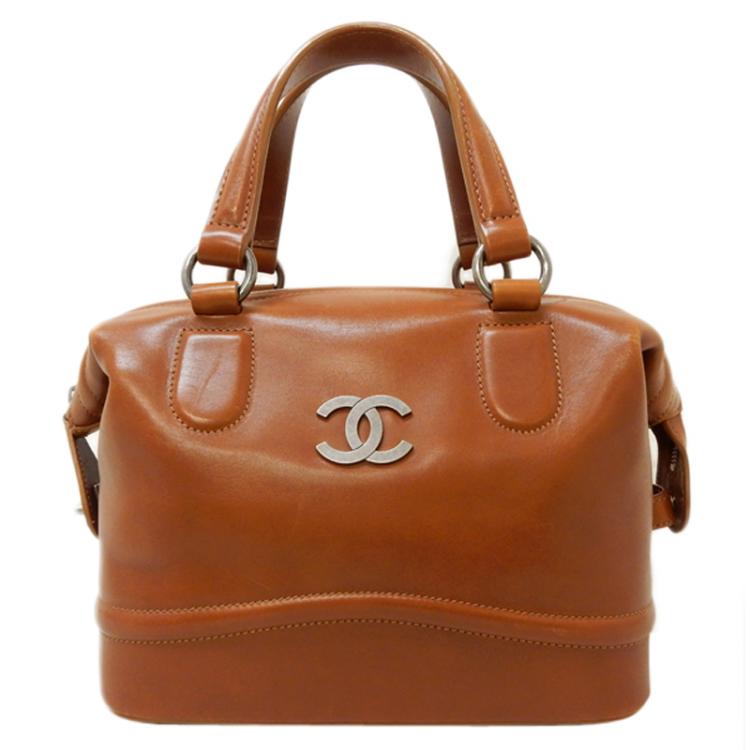 Chanel Brown Calfskin CC Doctor Bag Chanel | The Luxury Closet