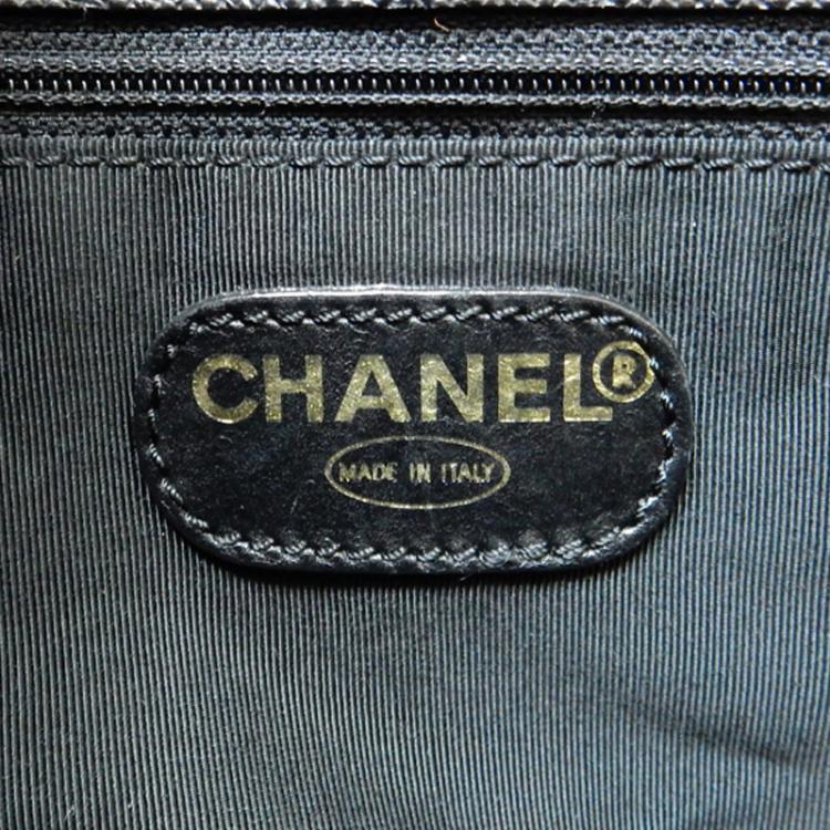 مملوكة مسبقًا Chanel Black Caviar Shopper Tote