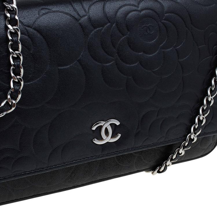 chanel woc camellia bag