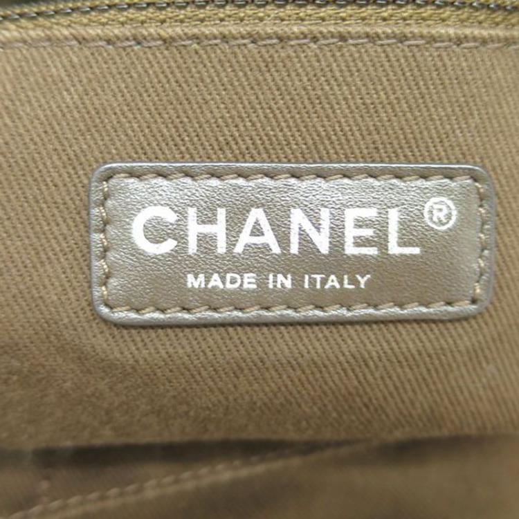 Pre Owned Chanel Beige Canvas Large Deauville Shopping Tote