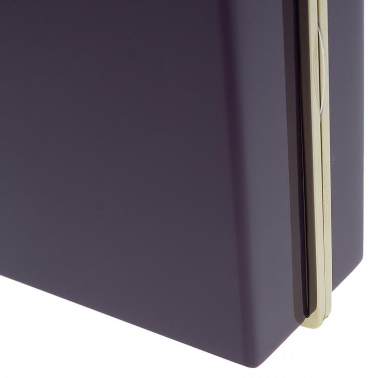 Pre Owned Charlotte Olympia Purple Perspex Pieces Zodiac Pandora Box Clutch 