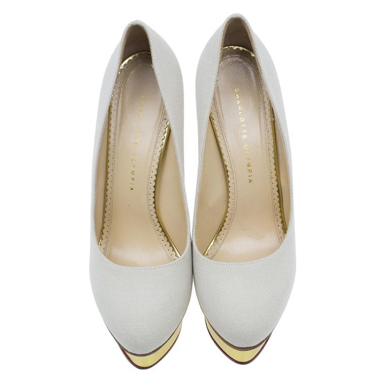 cream dolly shoes