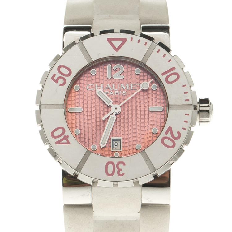 Pre Owned Chaumet Stainless Steel Women's Wristwatch