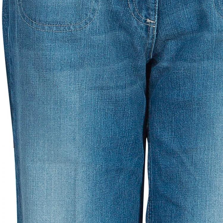 Pre Owned Chloe Blue Flared Denim Pants M