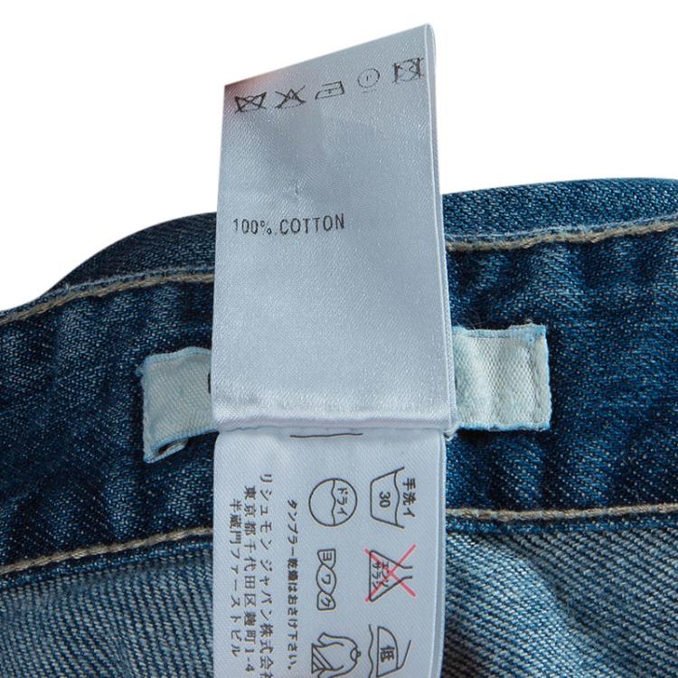 Pre Owned Chloe Blue Flared Denim Pants M