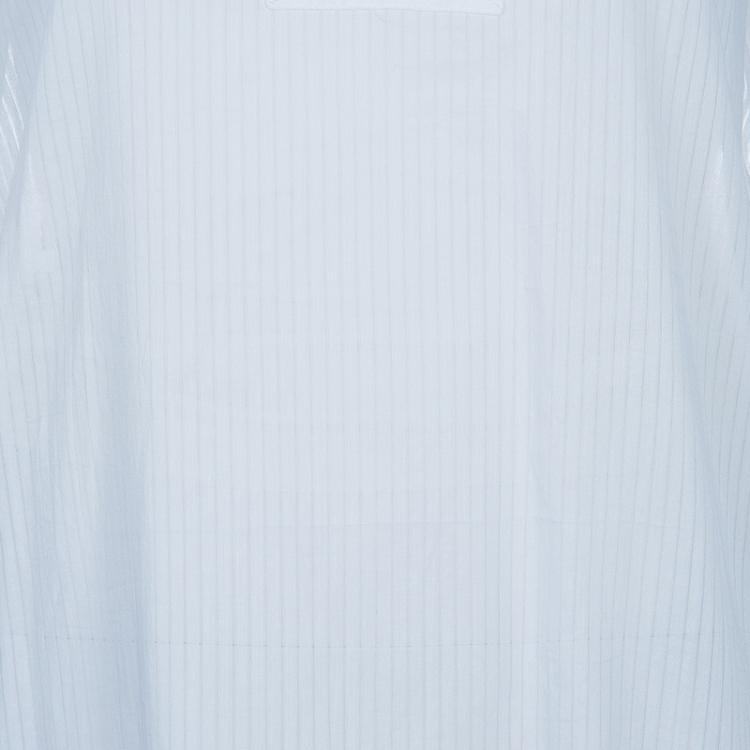 Pre Owned Chloe White Cotton Long Sleeve Tunic Top M
