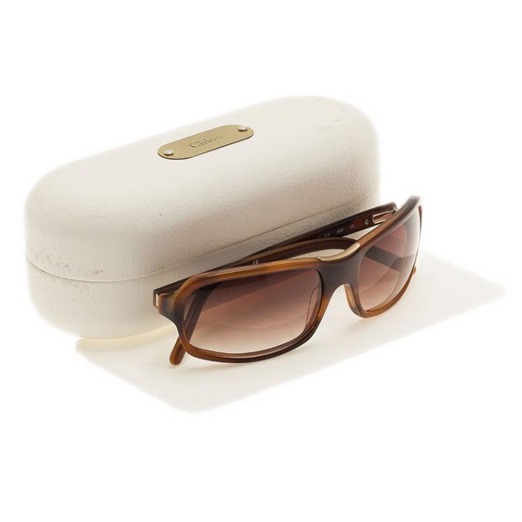 Pre Owned Chloe Brown CL 2114 Sunglasses 