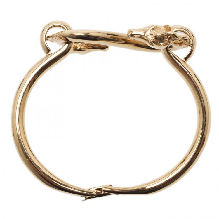Pre Owned Chloe Faye Gold Tone Bracelet