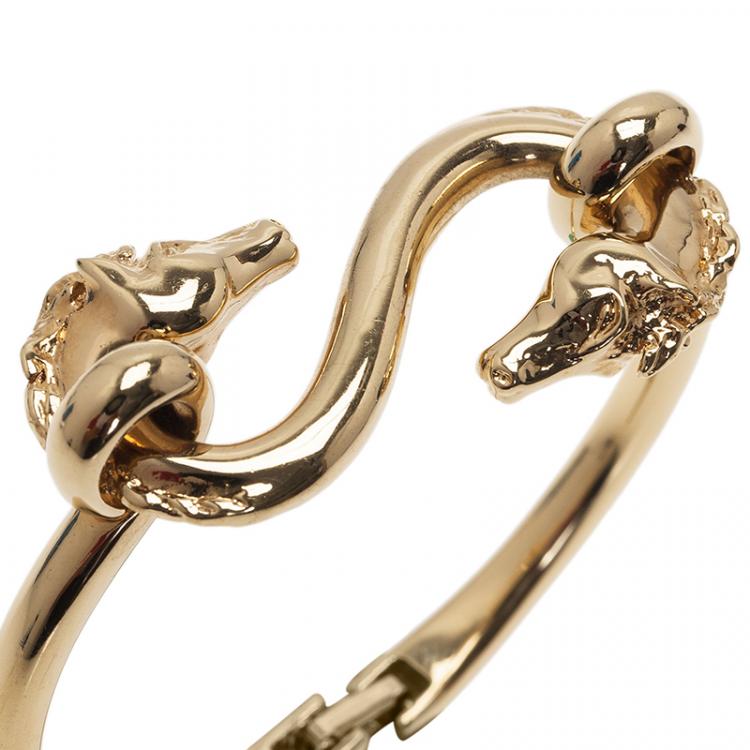 Pre Owned Chloe Faye Gold Tone Bracelet