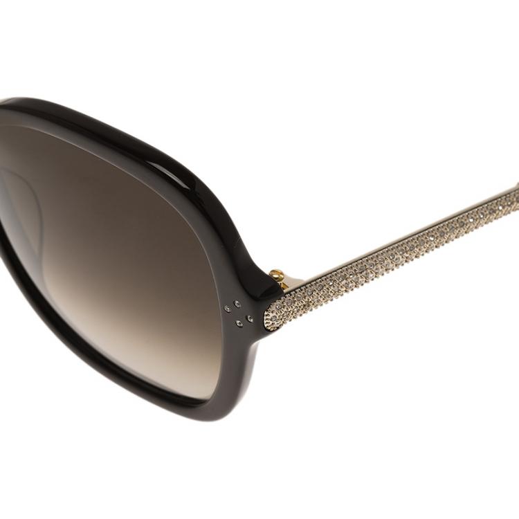 Pre Owned Chloe Brown CE658SR Square Sunglasses