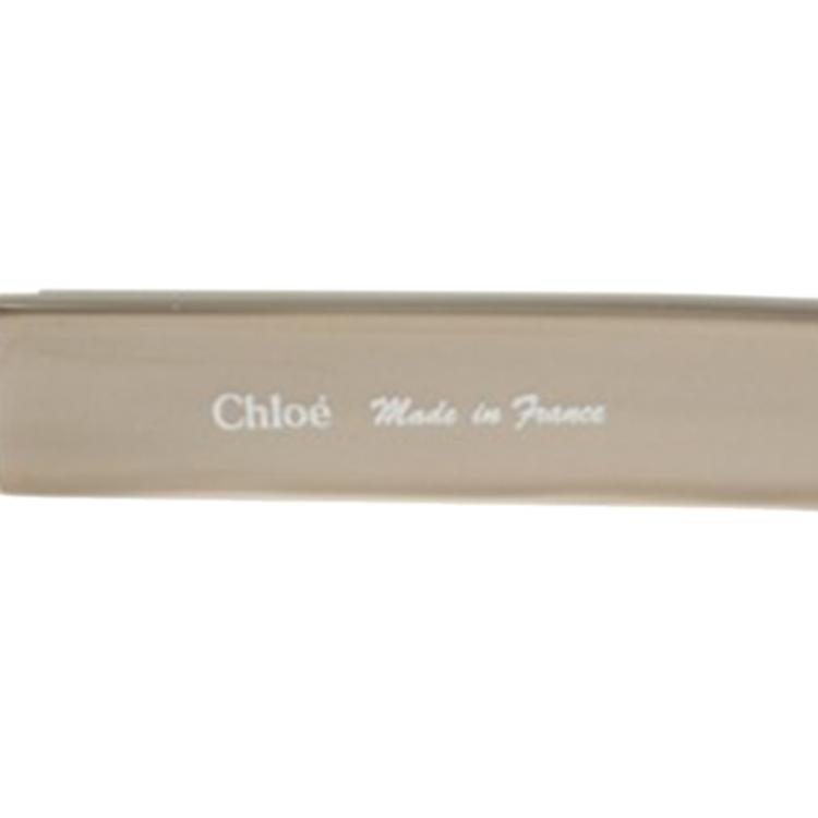 Pre Owned Chloe Beige Square CL 2173 A Sunglasses