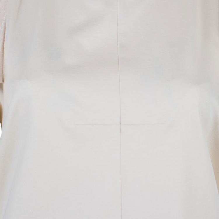 Pre Owned Chloe Beige Cotton Top L