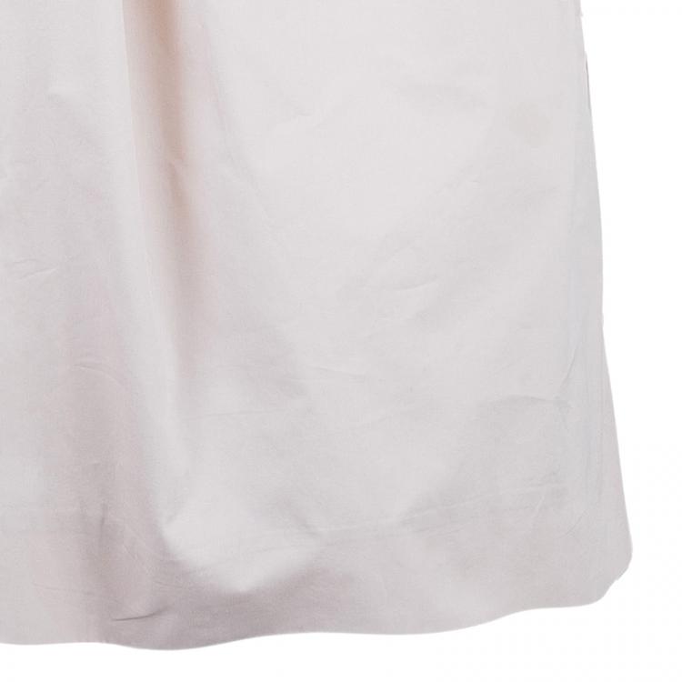 Pre Owned Chloe Pink Butterfly Sleeve Dress S