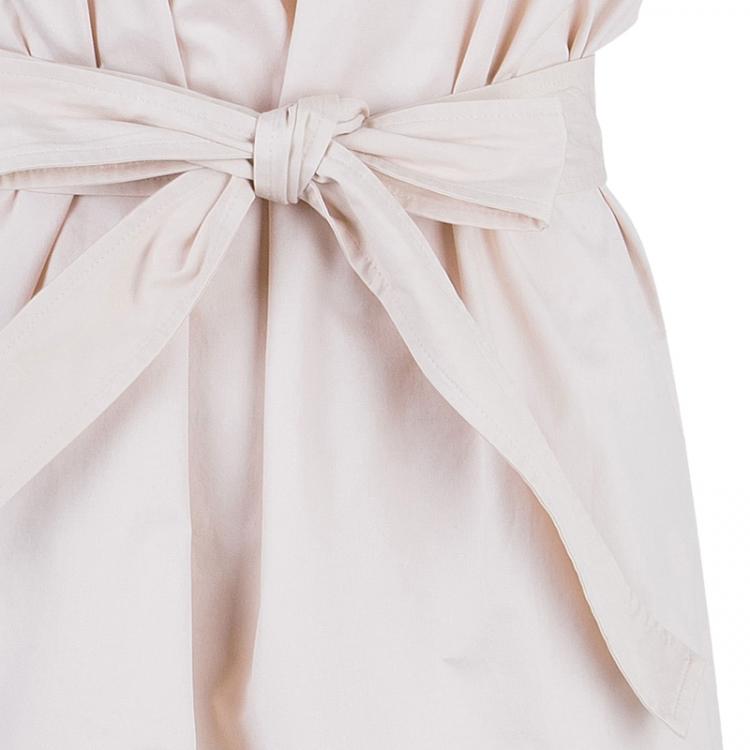 Pre Owned Chloe Pink Butterfly Sleeve Dress S
