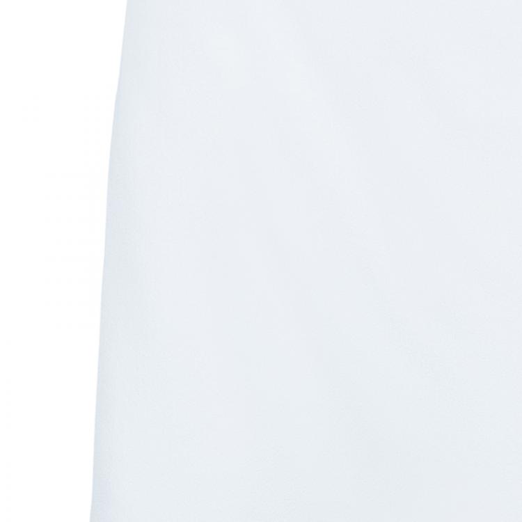 Pre Owned Chloe White A-Line Skirt L