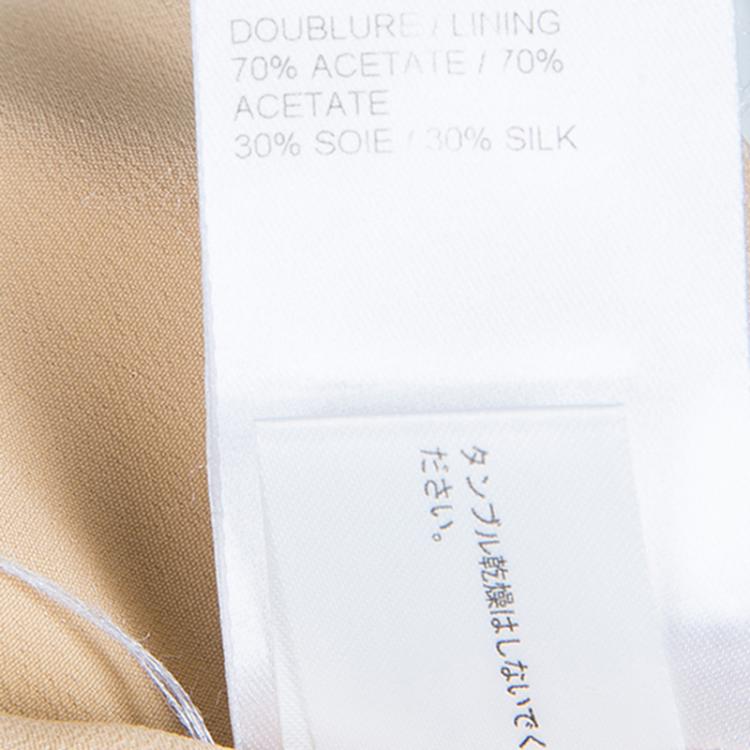 مملوكة مسبقًا Chloe Beige Fitted Blazer M
