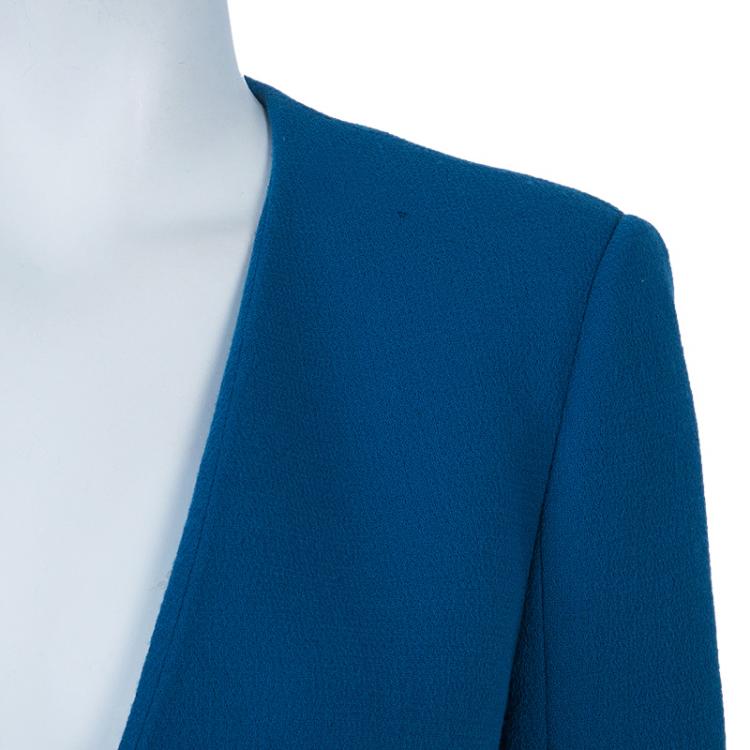 Pre Owned Chloe Blue Tailored Blazer M