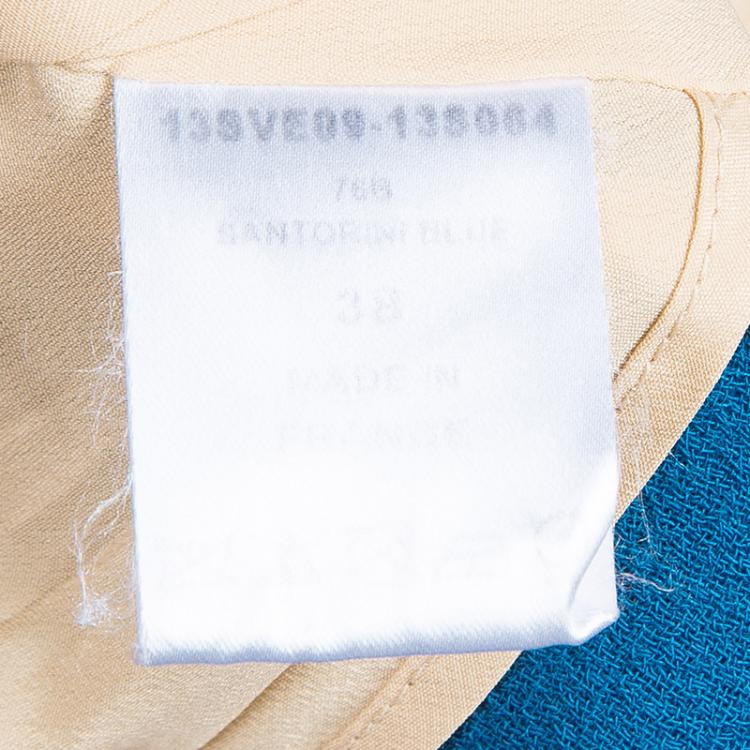 Pre Owned Chloe Blue Tailored Blazer M