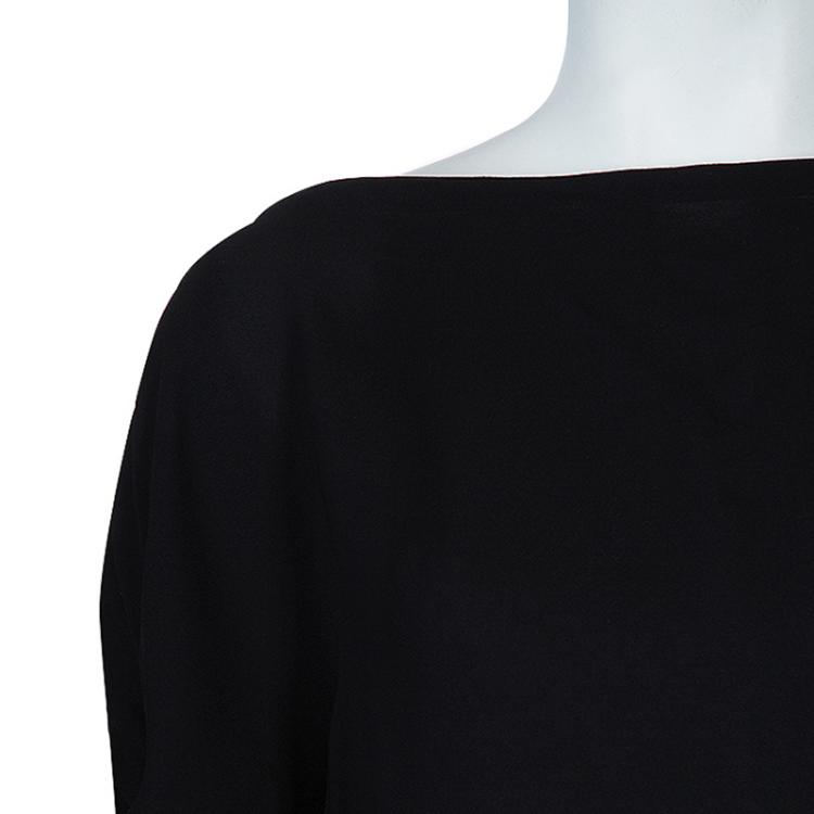 Pre Owned Chloe Black Silk Jumpsuit S