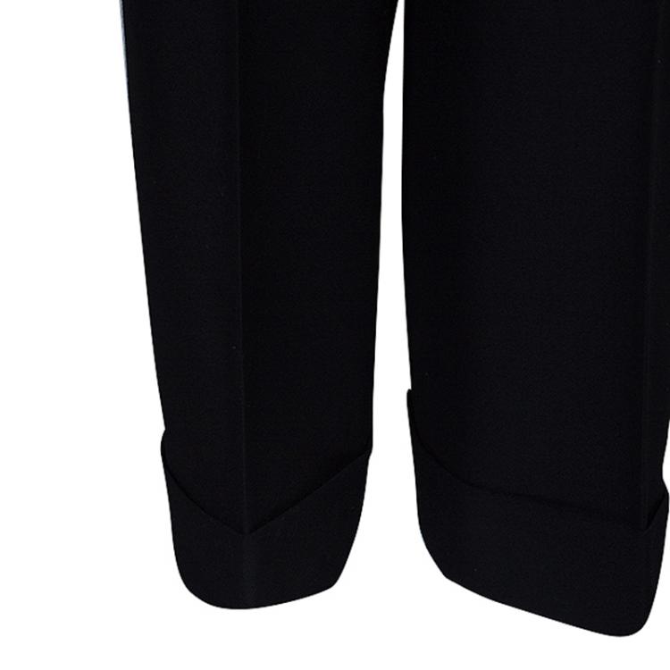مملوكة مسبقًا Chloe Black Wide Leg Trousers S