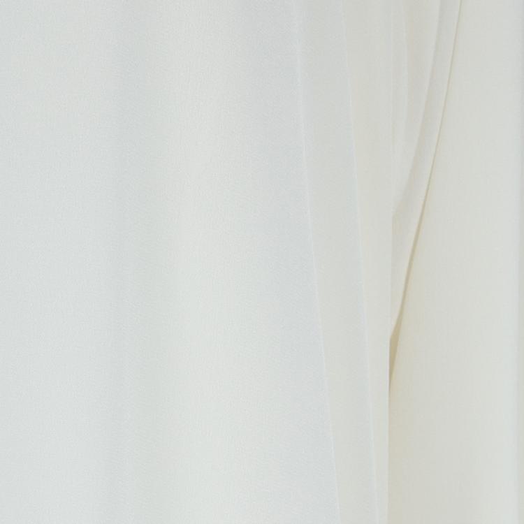 Pre Owned Chloe Off-White Silk High Low Hem Tunic Dress S