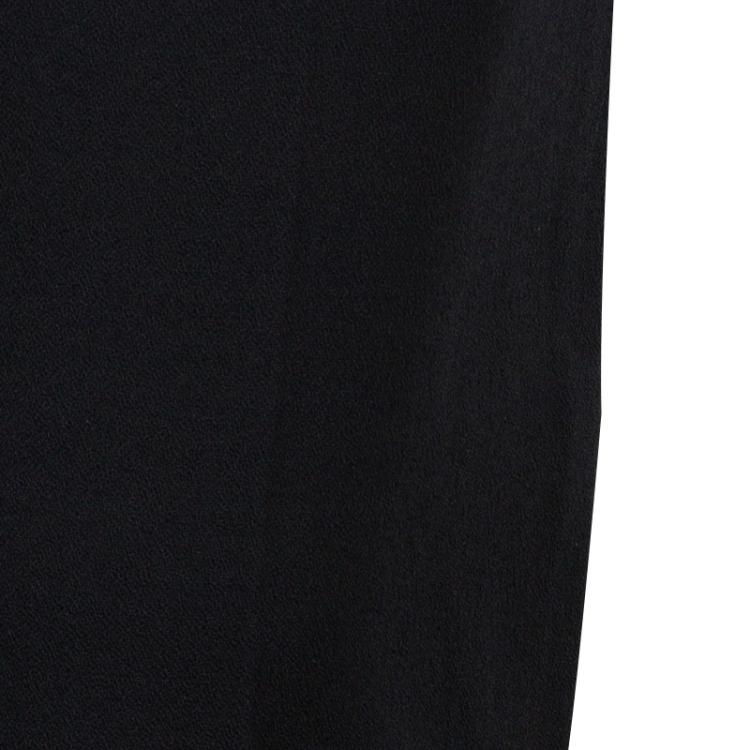 Pre Owned Chloe Black Straight Fit Trousers S