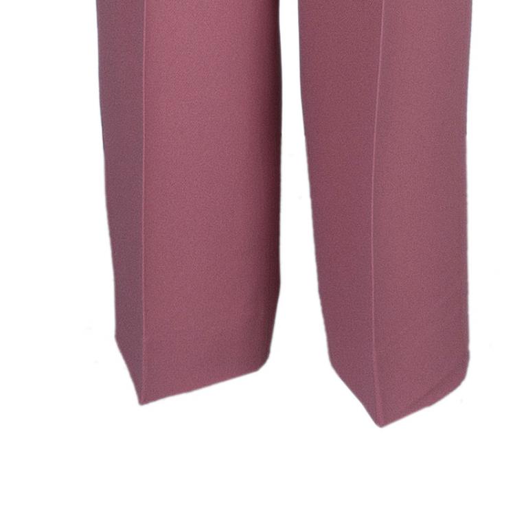 Pre Owned Chloe Pink Cropped Trousers M