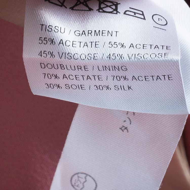 Pre Owned Chloe Pink Cropped Trousers M