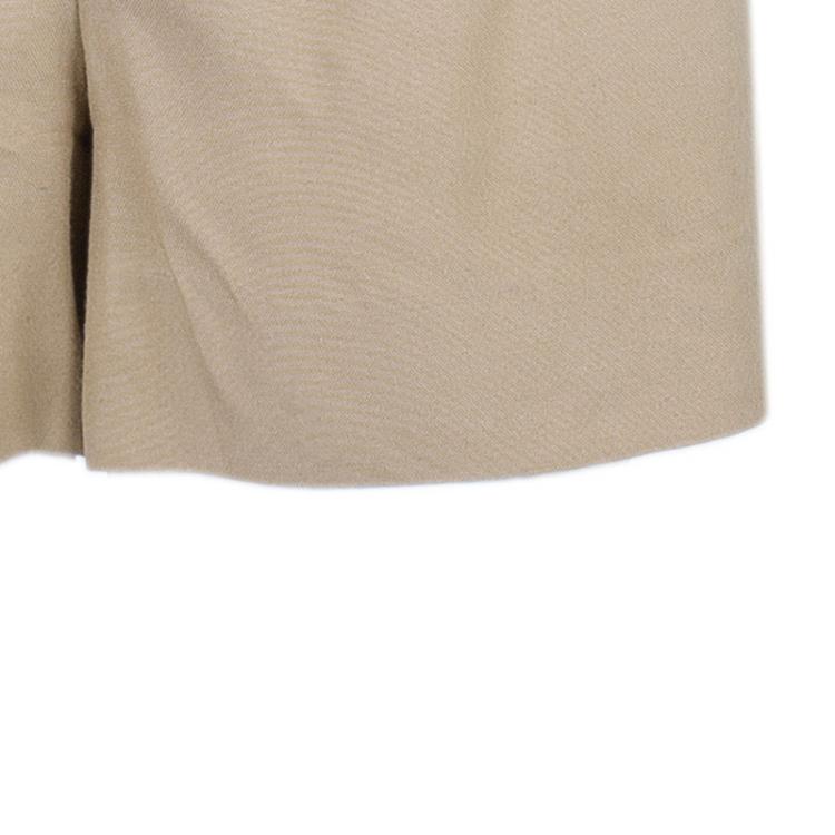 Pre Owned Chloe Beige Fluid Shorts L