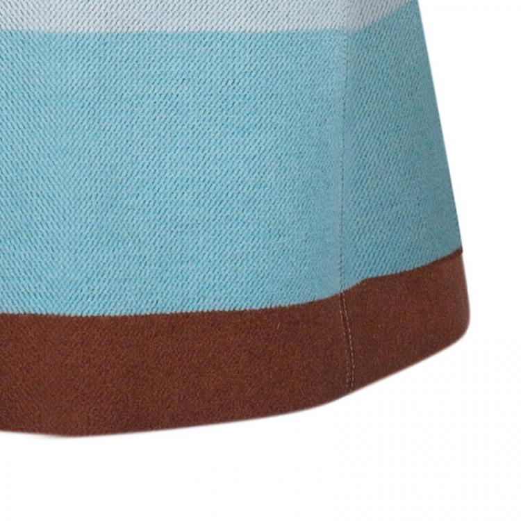 Pre Owned See By Chloe Multicolor Striped Wool Skirt