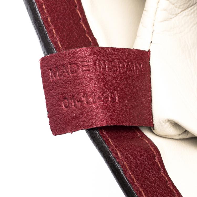 مملوكة مسبقًا Chloe Red Leather Mini Elsie Crossbody Bag