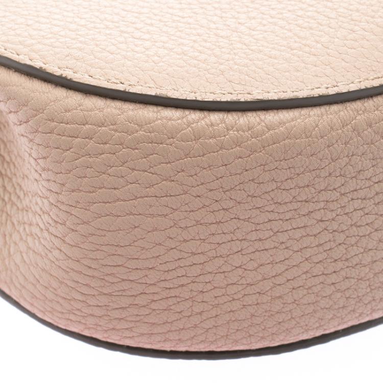 Pre Owned Chloe Beige Leather Small Drew Shoulder Bag