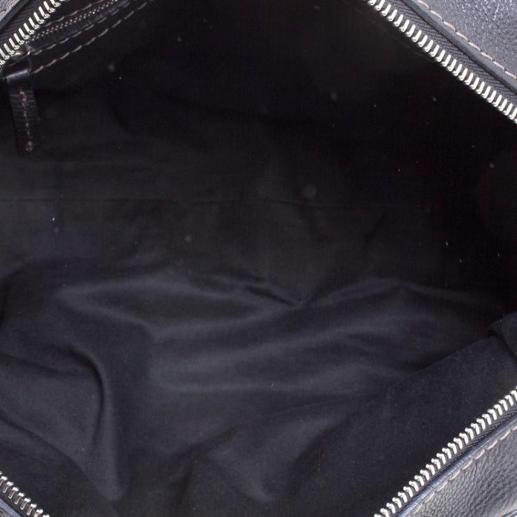 Pre Owned Chloe Black Leather Medium Paddington Satchel