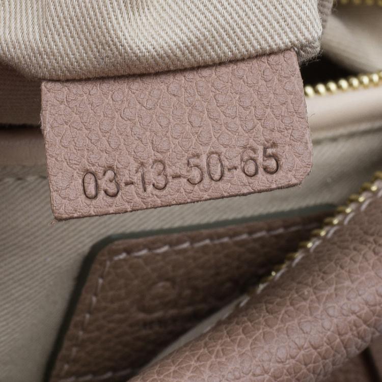 Pre Owned Chloe Beige Leather Medium Paraty Bag