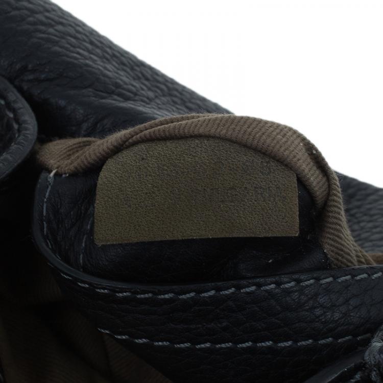 Pre Owned Chloe Black Leather Mini Marcie Crossbody Bag